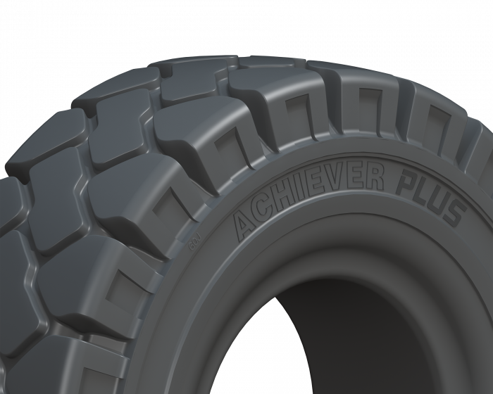 Achiever Plus 4.00 x 8 RIM 3.00 Premium Siyah Dolgu Forklift Lastiği