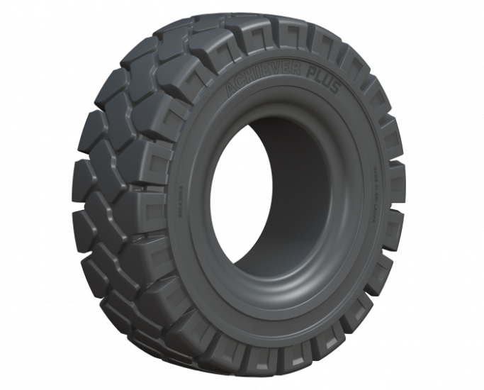 18 x 7 - 8 (180 / 70 - 8) RIM 4.33 Premium Siyah Dolgu Forklift Lastiği (Segmansız)