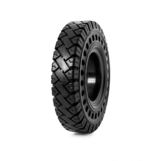 Solideal 27 x 10 - 12 RIM 8 AIR SOLID MAG 2  Siyah Dolgu Forklift Lastiği