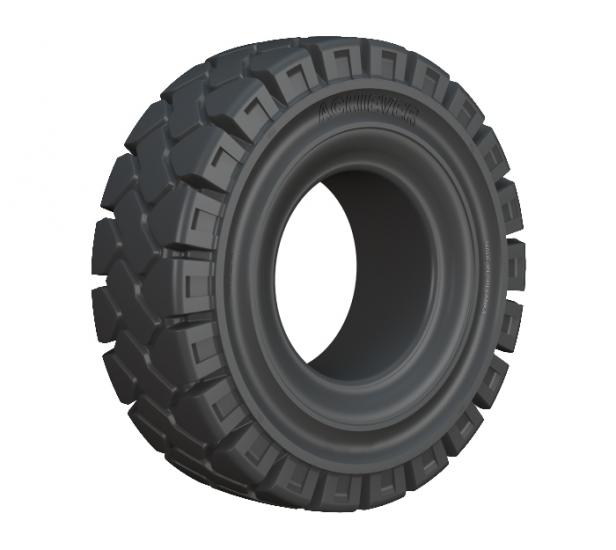 18 x 7 - 8 (180 / 70 - 8) RIM 4.33 Standart Siyah Dolgu Forklift Lastiği (Segmansız)